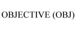OBJECTIVE (OBJ) trademark