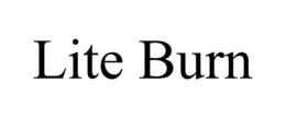 LITE BURN trademark