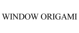 WINDOW ORIGAMI trademark