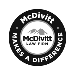 MCDIVITT MAKES A DIFFERENCE - MCDIVITT LAW FIRM trademark