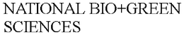 NATIONAL BIO+GREEN SCIENCES trademark