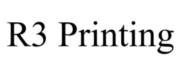R3 PRINTING trademark