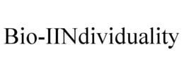BIO-IINDIVIDUALITY trademark