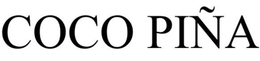 COCO PIÑA trademark