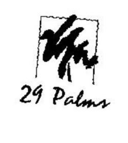 29 PALMS trademark