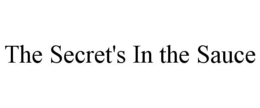 THE SECRET'S IN THE SAUCE trademark