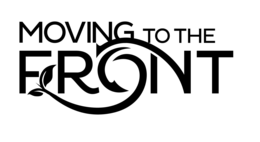 MOVING TO THE FRONT trademark