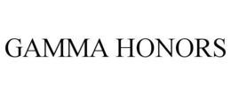 GAMMA HONORS trademark