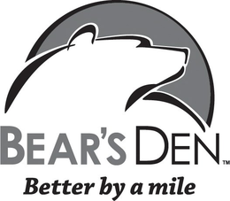 BEAR'S DEN BETTER BY A MILE trademark