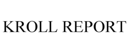 KROLL REPORT trademark