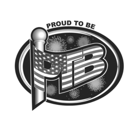 PTB PROUD TO BE trademark