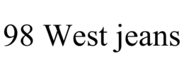 98 WEST JEANS trademark