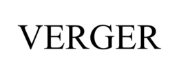 VERGER trademark