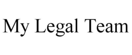 MY LEGAL TEAM trademark