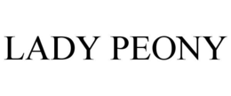 LADY PEONY trademark