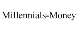 MILLENNIALS-MONEY trademark