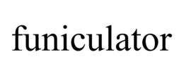 FUNICULATOR trademark