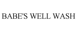 BABE'S WELL WASH trademark