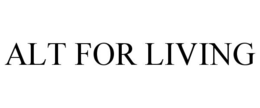 ALT FOR LIVING trademark