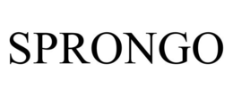 SPRONGO trademark