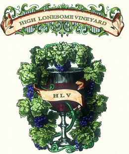 HIGH LONESOME VINEYARD HLV trademark
