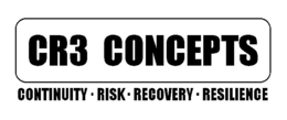 CR3 CONCEPTS CONTINUITY · RISK · RECOVERY · RESILIENCE trademark