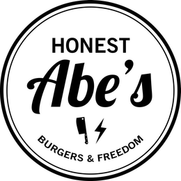 HONEST ABE'S BURGERS & FREEDOM trademark