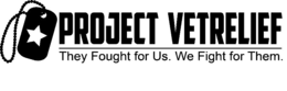 PROJECT VETRELIEF THEY FOUGHT FOR US. WE FIGHT FOR THEM. trademark