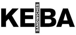KEBA SANDWICHES trademark