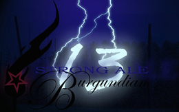 13 STRONG ALE BURGUNDIAN trademark