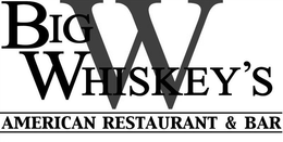 BIG W WHISKEY'S AMERICAN RESTAURANT & BAR trademark