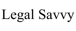 LEGAL SAVVY trademark