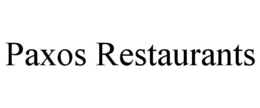 PAXOS RESTAURANTS trademark