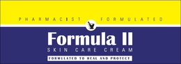 PHARMACIST FORMULATED FORMULA II SKIN CARE CREAM FORMULATED TO HEAL AND PROTECT trademark