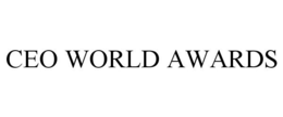 CEO WORLD AWARDS trademark
