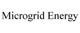 MICROGRID ENERGY trademark