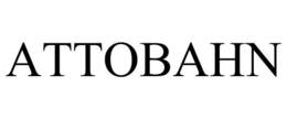 ATTOBAHN trademark