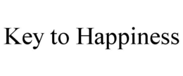 KEY TO HAPPINESS trademark