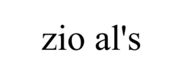 ZIO AL'S trademark