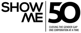 SHOW ME 50 CLOSING THE GENDER GAP ONE CORPORATION AT A TIME trademark