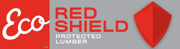 ECO RED SHIELD PROTECTED LUMBER trademark