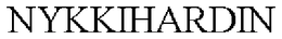 NYKKIHARDIN trademark