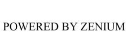 POWERED BY ZENIUM trademark