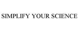 SIMPLIFY YOUR SCIENCE trademark