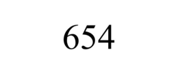 654 trademark