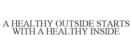 A HEALTHY OUTSIDE STARTS WITH A HEALTHY INSIDE trademark