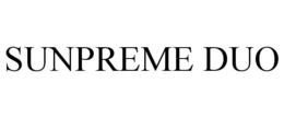 SUNPREME DUO trademark