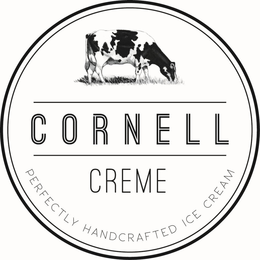 CORNELL CREME PERFECTLY HANDCRAFTED ICECREAM trademark