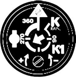 K RAIN, K1, 360, 270, 90 trademark