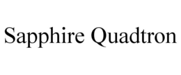 SAPPHIRE QUADTRON trademark